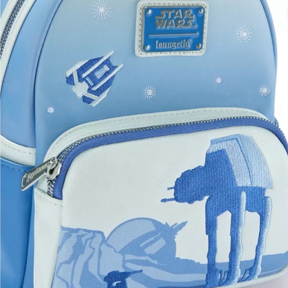 Loungefly Star Wars Hoth Mini Backpack and Ears Headband - Picture 4 of 7